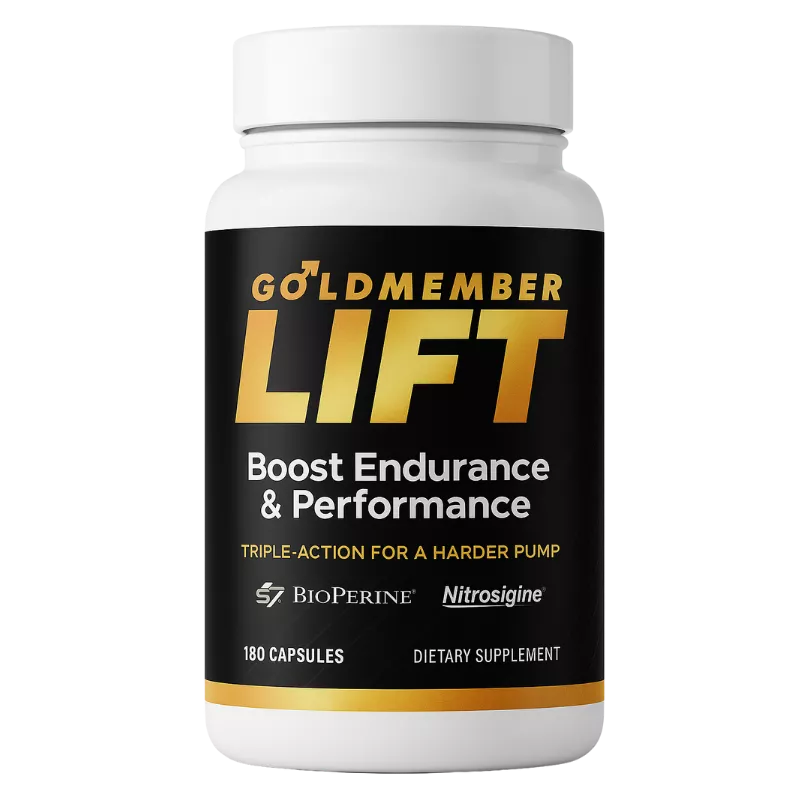 Goldmember Lift™ – Advanced Nitric Oxide Formula for Peak Male Performance